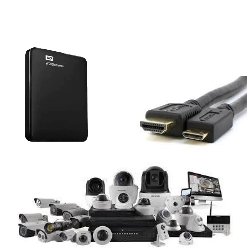 HDMI Cable, BNC/DS Connector, RJ45 Connector