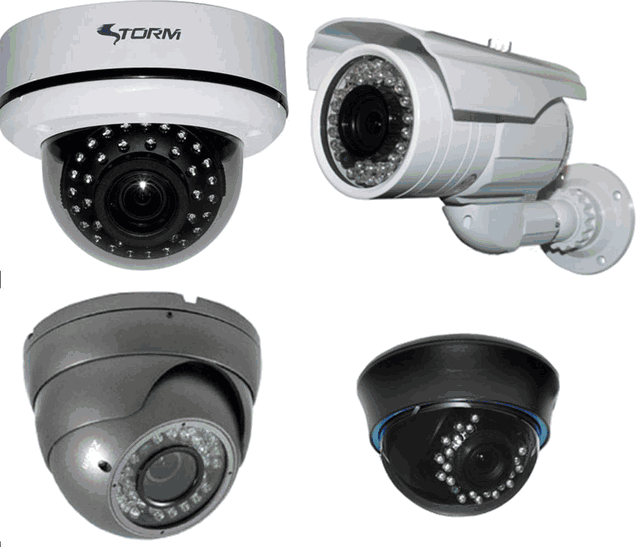 CCTV Camera (Indoor, Outdoor, Bullet, Dome)